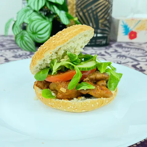 Bagel pittige kip