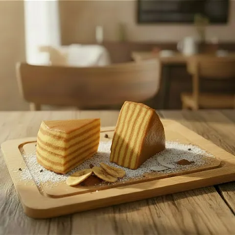 Spekkoek banaan