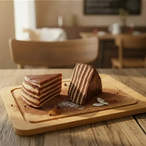 Spekkoek chocolade