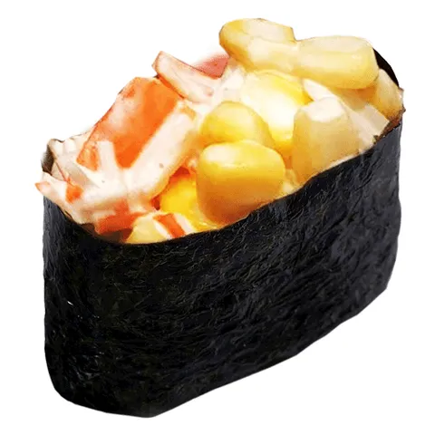 Corn crab gunkan
