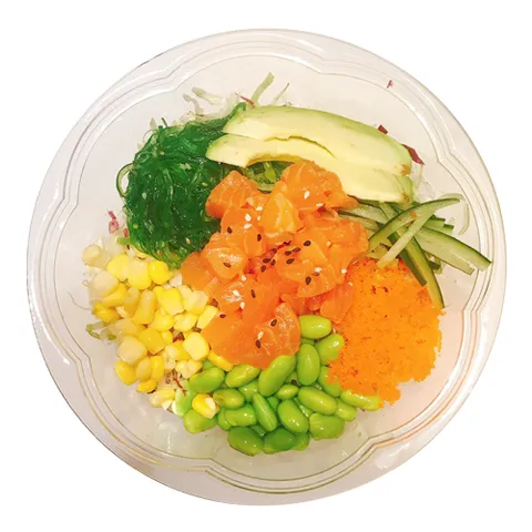Poké salmon