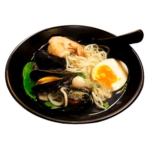 Ramen soep seafood