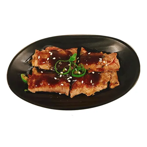 Usu yaki cheese beef tepanyaki