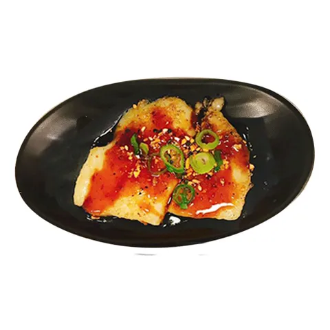 White fish tepanyaki
