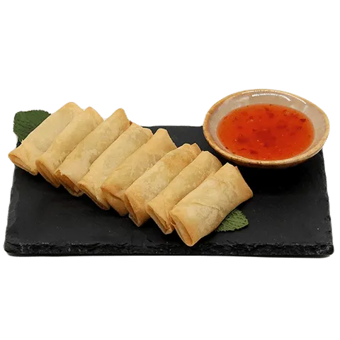Vegetarische mini loempia's