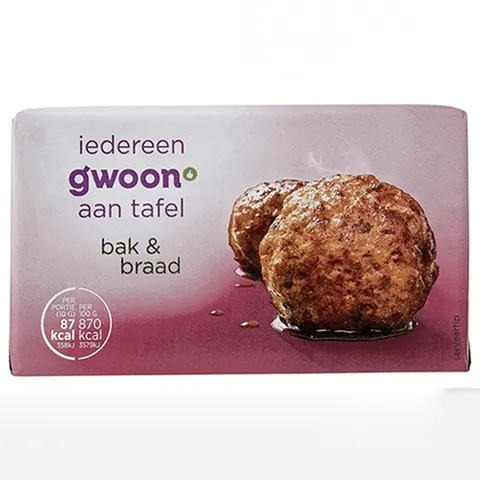 Gwoon bak en braad 200 gram
