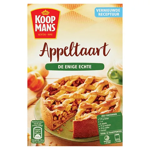 Koopmans mix appeltaart 440 gram