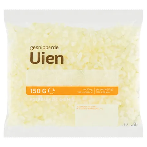Lekker-Makkelijk uiensnippers 150 gram