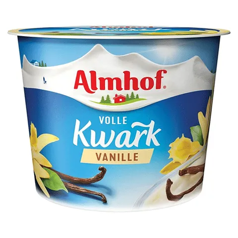 Almhof vanille kwark 500 gram