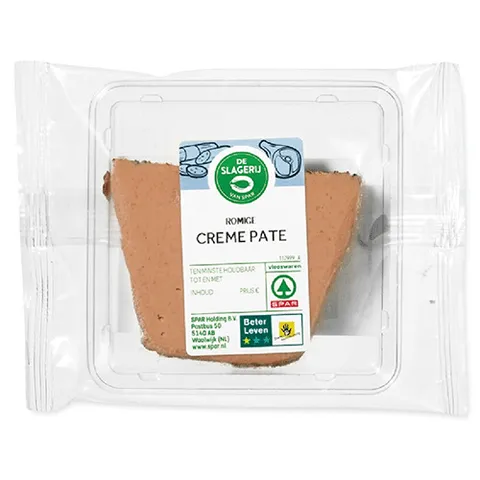 Spar crème pate 75 gram