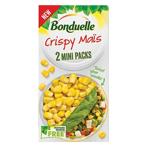 Bonduelle crispy mais 2-pack 150 gram