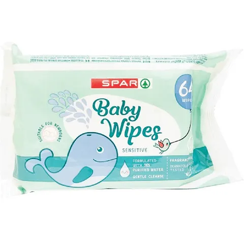 Spar baby wipes
