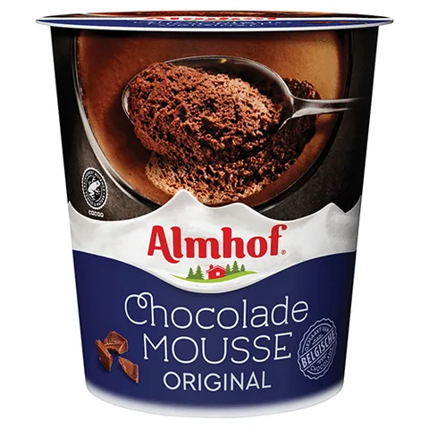 Almhof chocolademousse original 210 gram