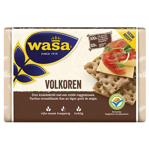 Wasa knackebrod volkoren 260 gram