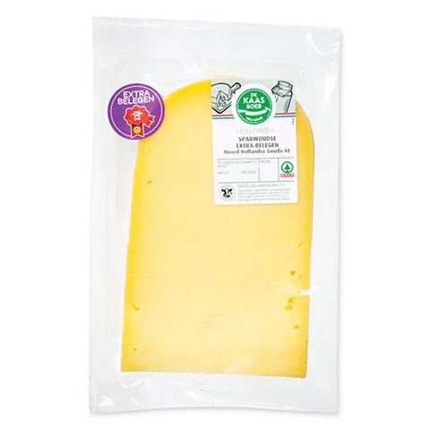 Sparwoudse gesneden extra belegen kaas 200 gram