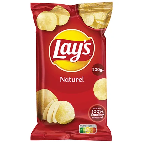 Lay's chips naturel 200 gram