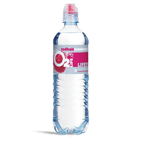 02 Life red fruit cranberry 750ml