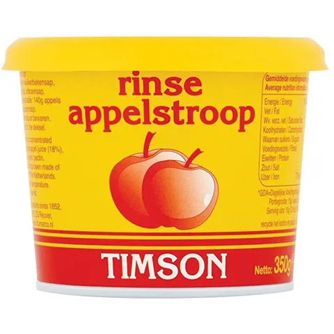 Timson rinse appelstroop 350 gram