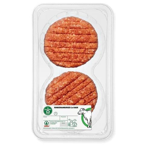 Spar runderhamburger 200 gram