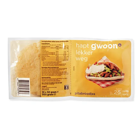 Gwoon pitabroodjes 10 stuks