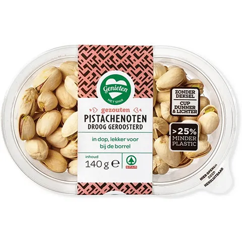 Spar pistachenoten gezouten 140 gram