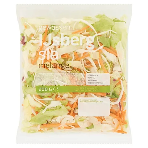 Lekker-Makkelijk ijsbergsla gemengd 200 gram