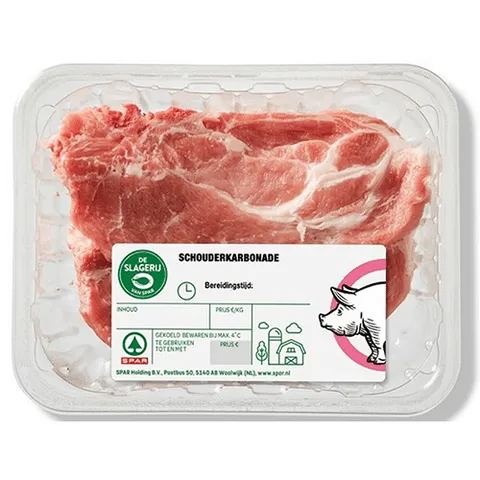 Spar schouderkarbonade 2 stuks