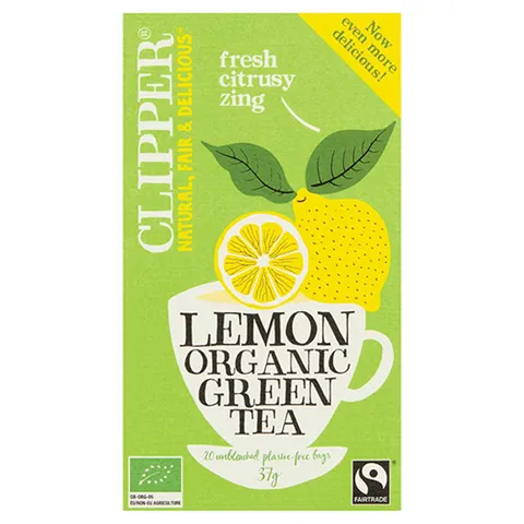 Clipper groene thee lemon 20 stuks
