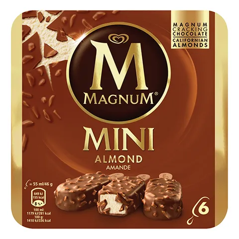 Ola Magnum almond mini 330 gram