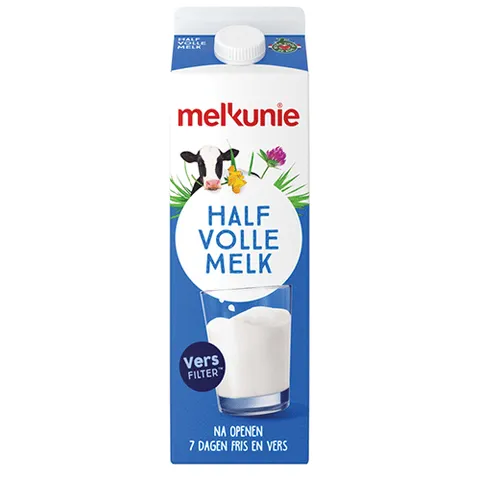 Melkunie melk halfvol versfilter 1 liter
