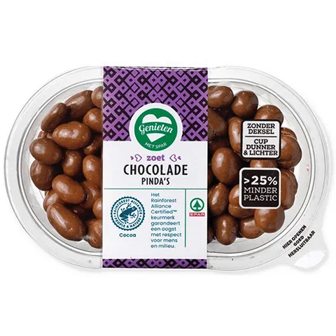 Spar chocolade pinda's 210 gram