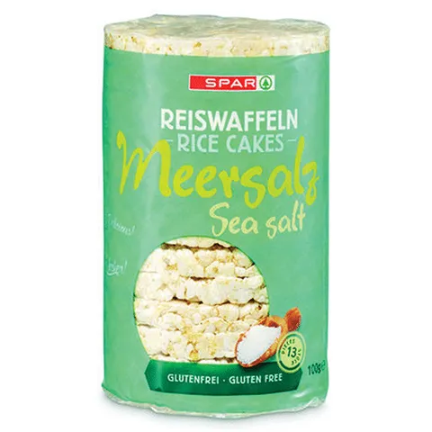 Spar rijstwafels 100 gram