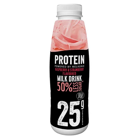 Melkunie protein strawberry drink 482ml