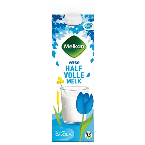 Melkan melk halfvol 1,5 liter