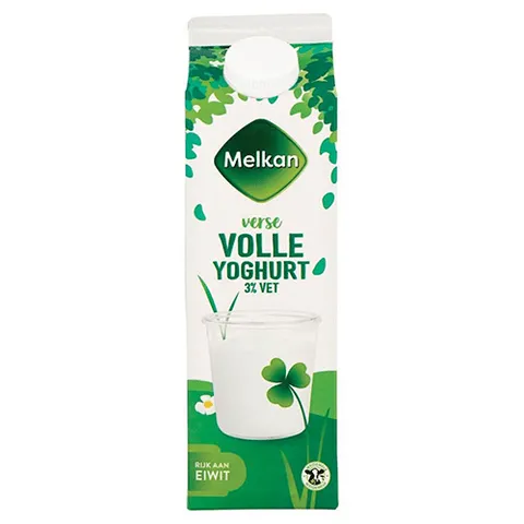 Melkan yoghurt vol 1 liter