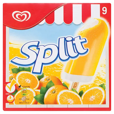 Ola split sinas 9 stuks