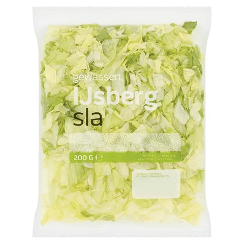 Lekker-Makkelijk ijsbergsla naturel 200 gram