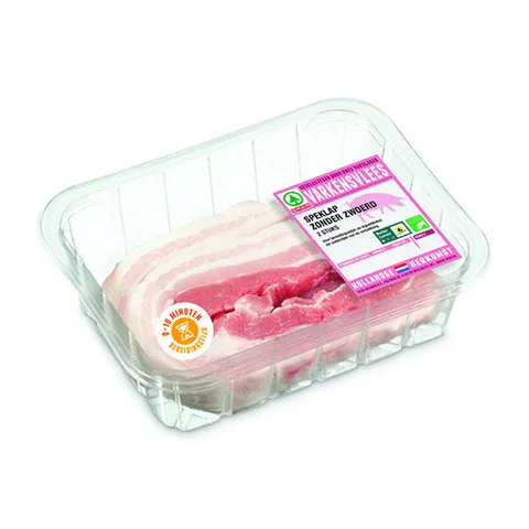 Spar speklap zonder zwoerd 2 stuks