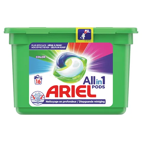 Ariel all-in-1 pods color 16 stuks