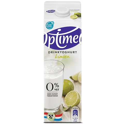 Optimel drink limoen 1 liter
