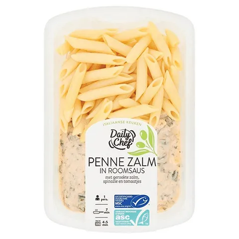 Daily Chef pasta penne zalm 450 gram