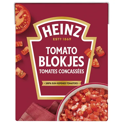 Heinz tomatenblokjes 390 gram