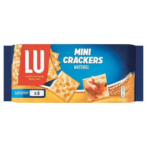 Lu minicrackers naturel 250 gram