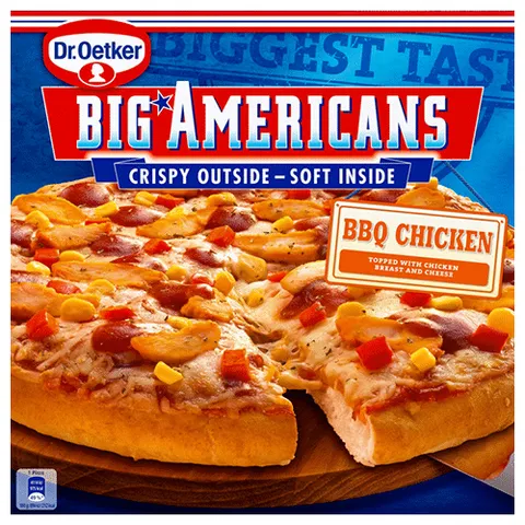 Dr. Oetker Big Americans BBQ chicken 460 gram