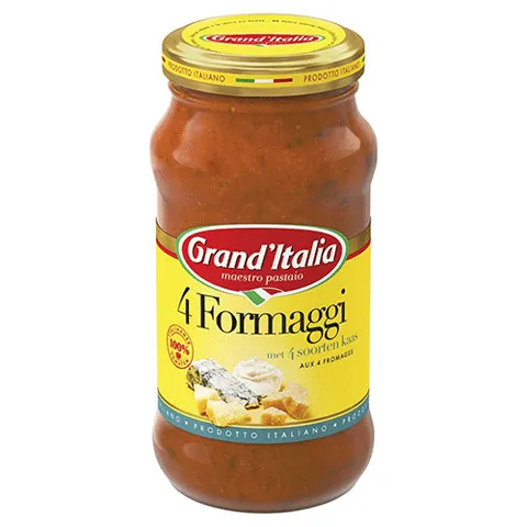 Grand'Italia 4 formaggi saus 260 gram