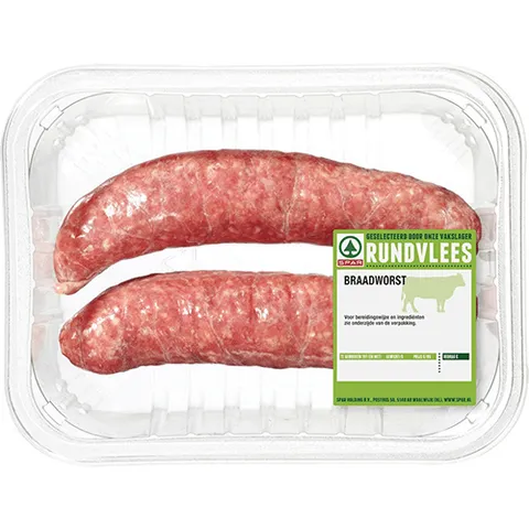 Rundersaucijs fijn 2 stuks 200 gram