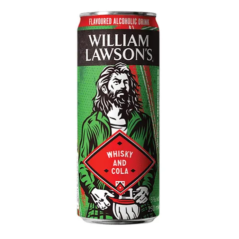 William Lawsons whisky cola 250ml
