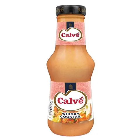 Calvé partysaus whiskey cocktail 320 ml