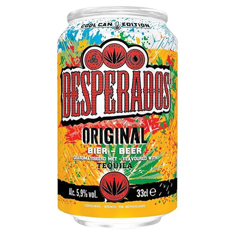 Desperados tequila blik 330ml cool