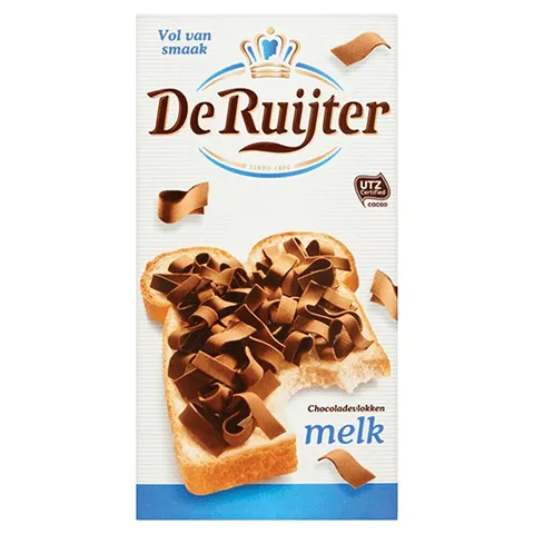 De Ruijter chocoladevlokken melk 300 gram